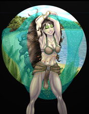 Island Jotun Lady, Sexy Giantess 