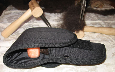 Drop spindle sheath - gun sheath